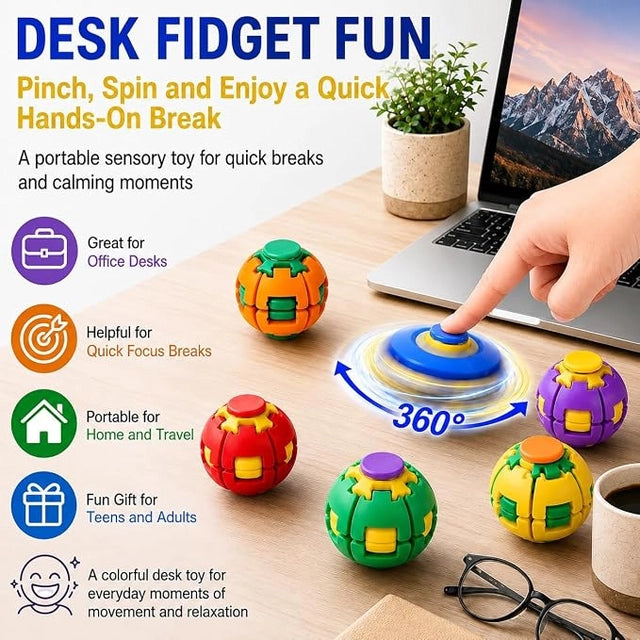 360° Rotating Fidget Spinner Ball